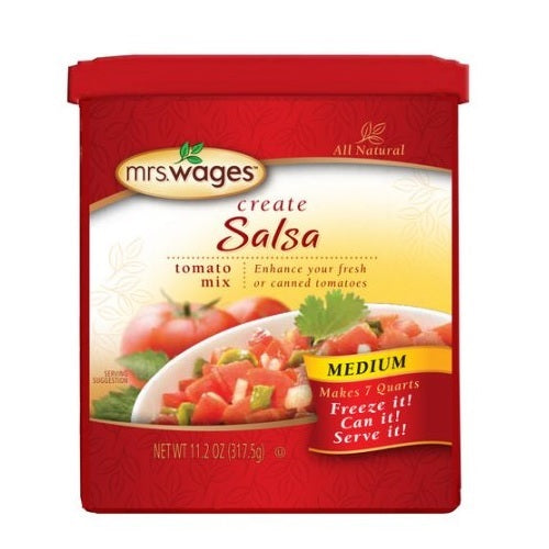 Mrs. Wages Medium Salsa Tomato Mix (12x4 OZ)