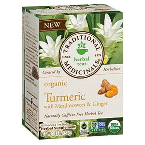 Traditional Medicinals Turmeric with Meadowsweet & Ginger Tea (6x16 BAG )