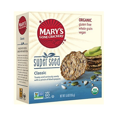 Mary's Gone Crackers Super Seed Everything  (6x5.5 OZ)