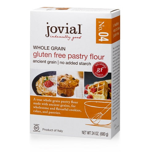 Jovial Whole Grain Gluten Free Pastry Flour No. 4 (6x24 OZ)