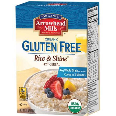 Arrowhead Mills Organic Gluten Free Rice & Shine (6x24 OZ)