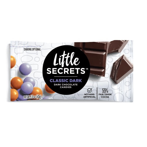 Little Secrets Classic Dark Chocolate Candies (12x1.5 OZ)