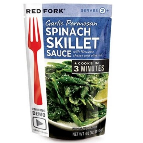 Red Fork Garlic Parmesan Spinach Skillet Sauce (8X4 OZ)