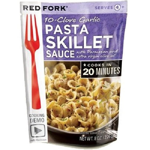 Red Fork 10-Clove Garlic Parmesan Skillet Sauce (6X8 OZ)