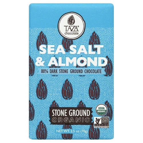 Taza Sea Salt & Almond   (10x2.5 OZ)