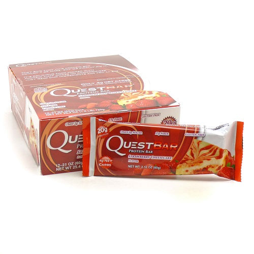 Quest Strawberry Cheesecake Bar (12X2.12 OZ)