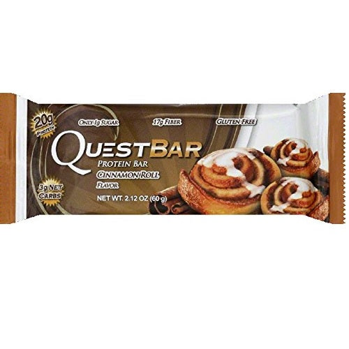 Quest Cinnamon Roll Bar (12X2.12 OZ)