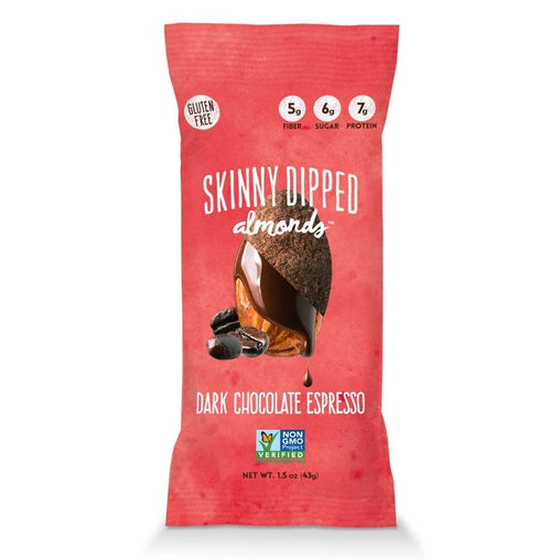 Wild Things Mini Skinny Dipped Almonds in Dark Chocolate Espresso (10x1.5 OZ)