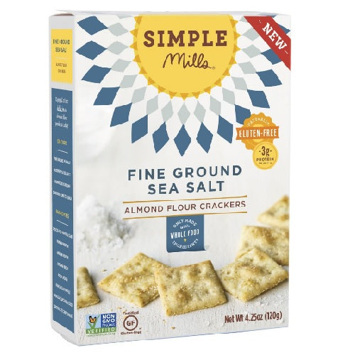 Simple Mills Fine Ground Sea Salt Crackers (6X4.25 OZ)