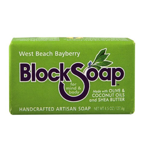 Block Soap Bar West Beach Bayberry (12x4.5 OZ)