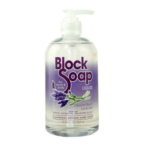 Blocksoap Crescent Beach Lavender Liquid Soap (1x12.25 OZ)