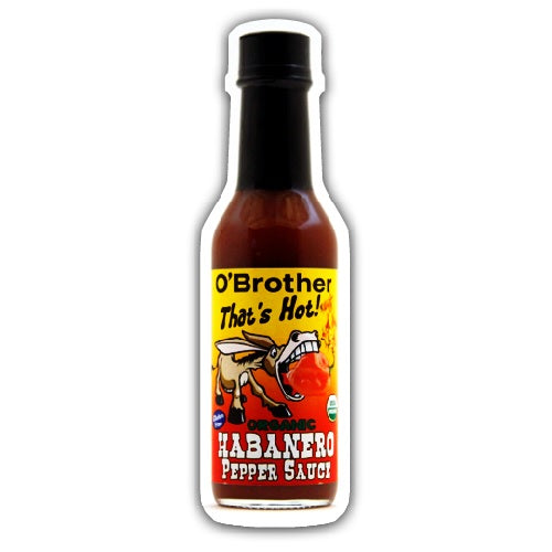 O`Brothers Hot Sauce Habanero Pepper Sauce (12X5 OZ)