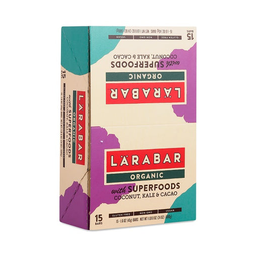 Larabar Organic With Superfoods Coconut, Kale And Cacao (15x1.6 OZ)