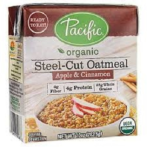 Pacific Natural Foods Unsweetened Oatmeal (12X10 OZ)