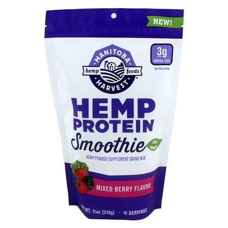 Manitoba Harvest Hemp Protein Smoothie Mixed Berry (1x11 OZ)