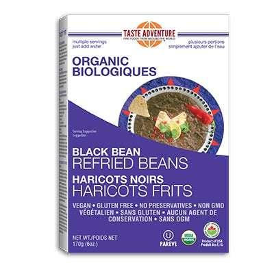 Taste Adventure Dry Black Refried Beans  (1x10 LB  )