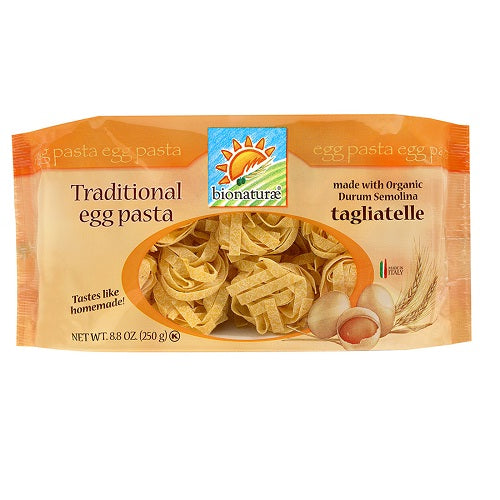 Bionaturae Organic Tagliatelle Egg Pasta (12x8.8 OZ)