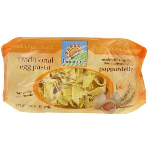 Bionaturae Organic Pappardelle Egg Pasta (12x8.8 OZ)