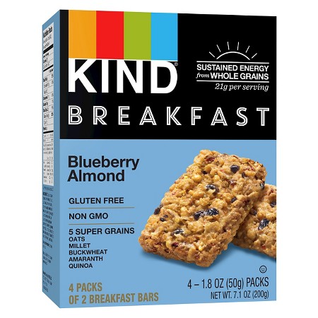 Kind Breakfast Bar Blueberry Almond  (8x4 PACK)