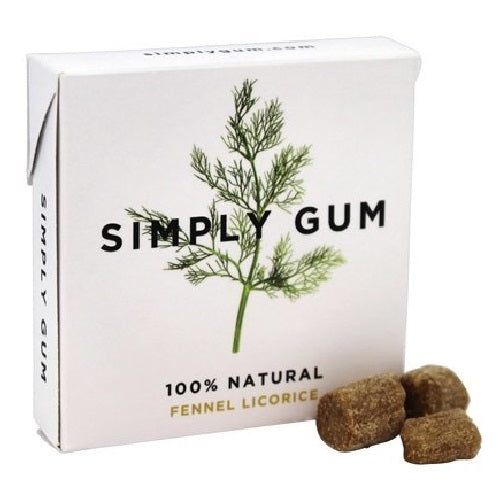 Simply Gum All Natural Gum Fennel Licorice (12X15 Ct)