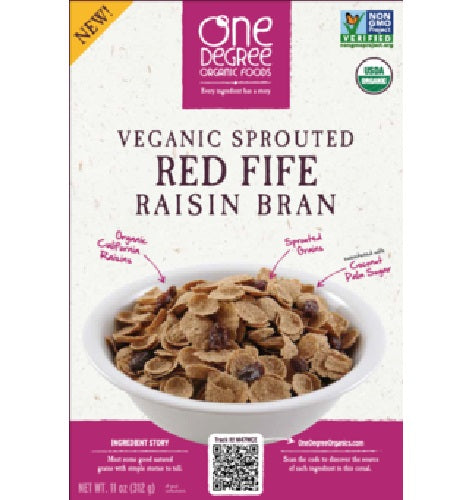 One Degree Organic Foods  Odof Sport Raisin Red Fife (6X11 OZ)