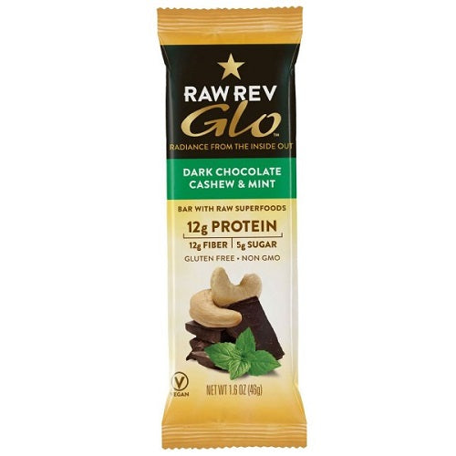 Raw Revolution Dark Chocolate Cashew & Mint (12X1.6 OZ)