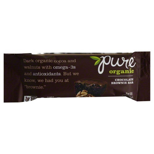 Pure Organic  Chocolate Brownie (12X1.7 OZ)