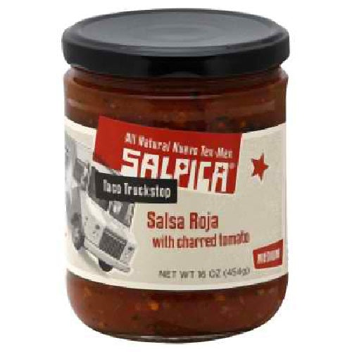 Salpica Salpica Salsa Roja Med (6X16 OZ)