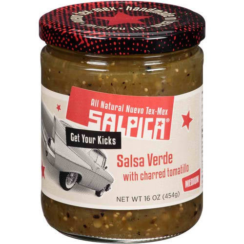 Salpica Salpica Salsa Verde Med (6X16 OZ)