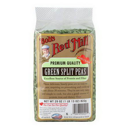 Bob's Red Mill Green Split Peas (4x29 OZ)