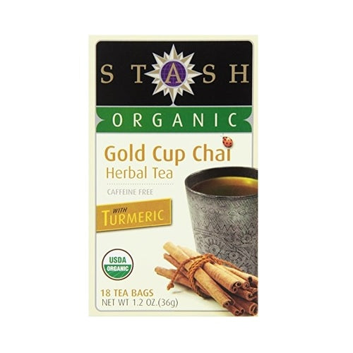 Stash Organic Gold Cup Chai Tea (6x18 BAG )