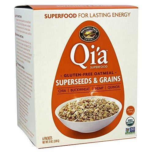 Nature's Path Organic Qi'a Oatmeal Superseeds & Grains (6x8 OZ)