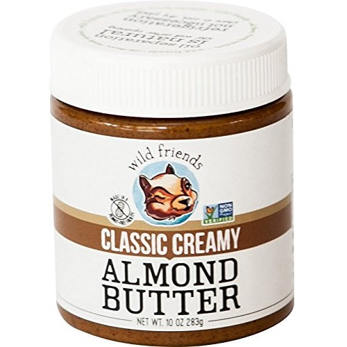 Wild Friends Foods Almond Butter Classic Creamy (6x10 OZ)