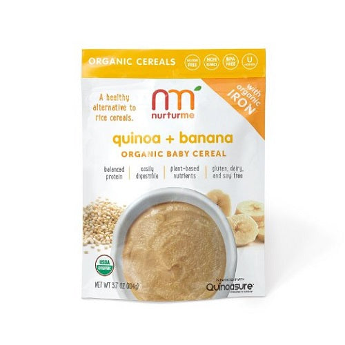 Nurturme Infant Cereal, Quinoa And Banana (6X3.7 OZ)