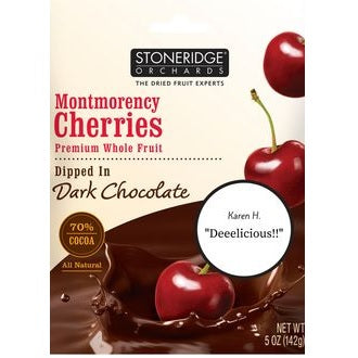 Stoneridge Orchard Cherries Dipped in Dark Chocolate (6x5 OZ)