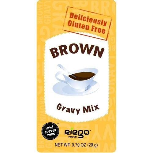 Riega Foods Gluten Free Brown Gravy Mix (8X0.7 OZ)