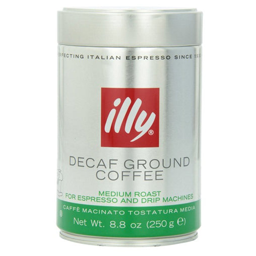 illy Decaf Medium Roast Ground Coffee  (6x8.8 OZ)