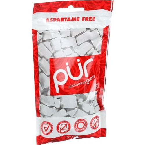 Pur Gum Pur Gum Cinnamon 57 Pc (12X80 Gram)