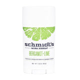 Schmidts Deodorant Bergamot + Lime Stick (1X3.25 OZ)