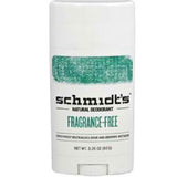 Schmidts Deodorant Fragrance Free Stick (1X3.25 OZ)