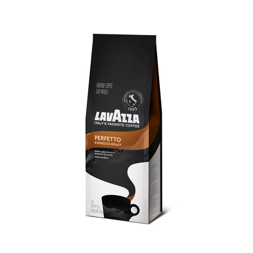 Lavazza Perfetto Espresso Roast Ground Coffee (6x12 OZ)