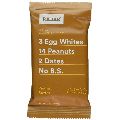 Rxbar Peanut Butter (12X1.83 OZ)