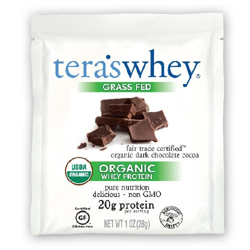 Tera's Whey Dark Chocolate Organic Fair Trade Whey Protein (12x1 OZ)