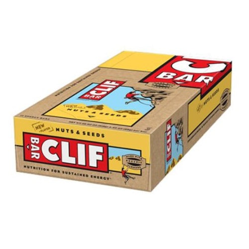 Clif Bar Organic Energy Bar Nuts and Seeds (12x2.4 OZ)