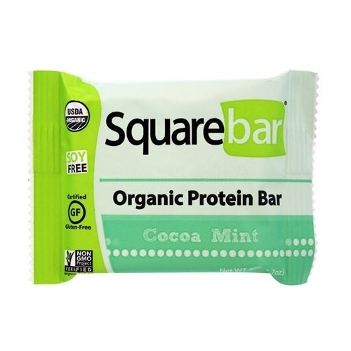 Squarebar Organic Cocoa Mint Bar (12x1.7 OZ)