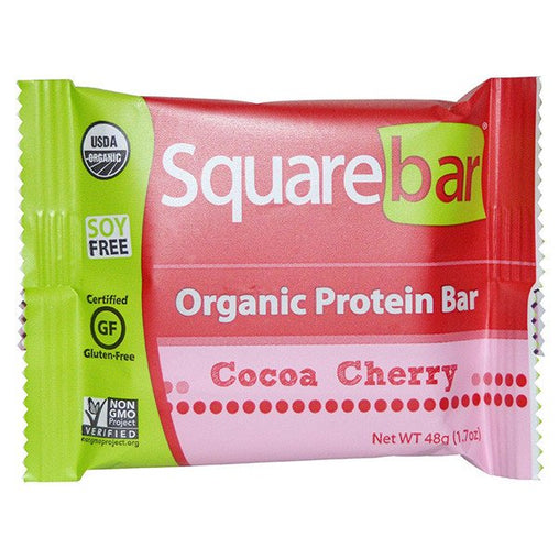 Squarebar Cocoa Cherry Protein Bar (12x1.7 OZ)