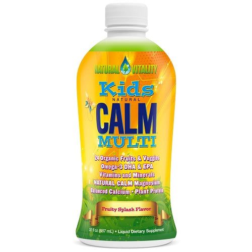 Natural Vitality Kids Natural Calm Multi Liquid Fruity Splash (1x30 OZ)