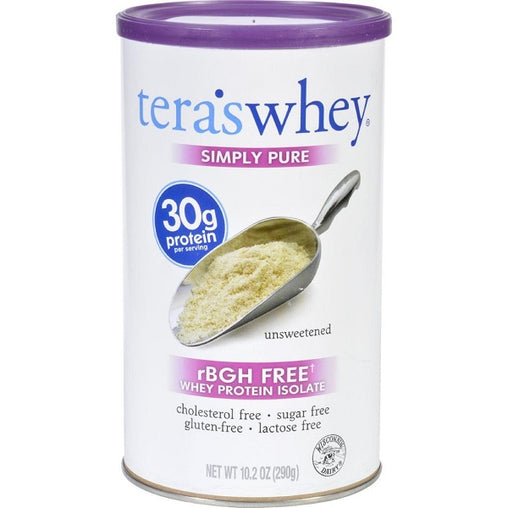 Tera's Whey Simply Pure Whey Protein Isolate (1x10.2 OZ)