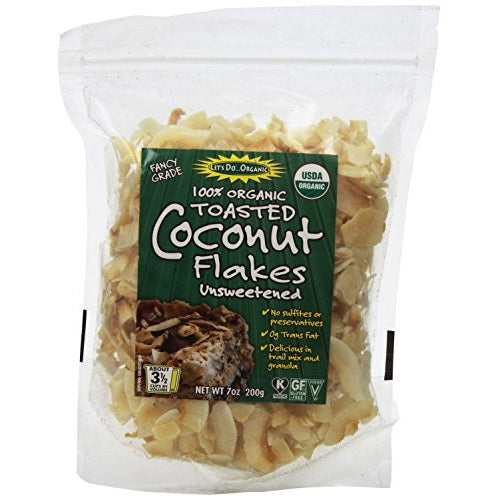 Let's Do Organics Organic Toasted Coconut Flakes (12x7 OZ)