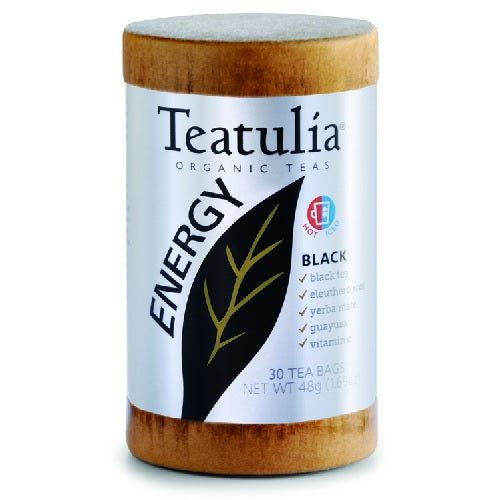 Teatulia Organic Energy Black Tea (6x30 BAG )